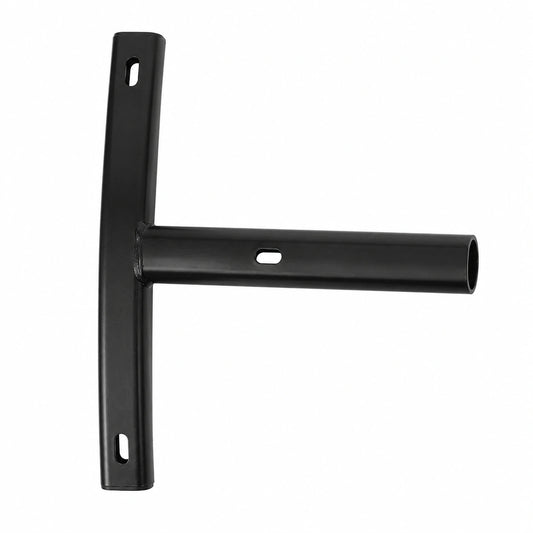 DECHOUS Ergonomische T-förmige Rückenstütze aus Edelstahl, 21,5 x 14,5 cm, ideal für Bürostühle und Relaxsessel