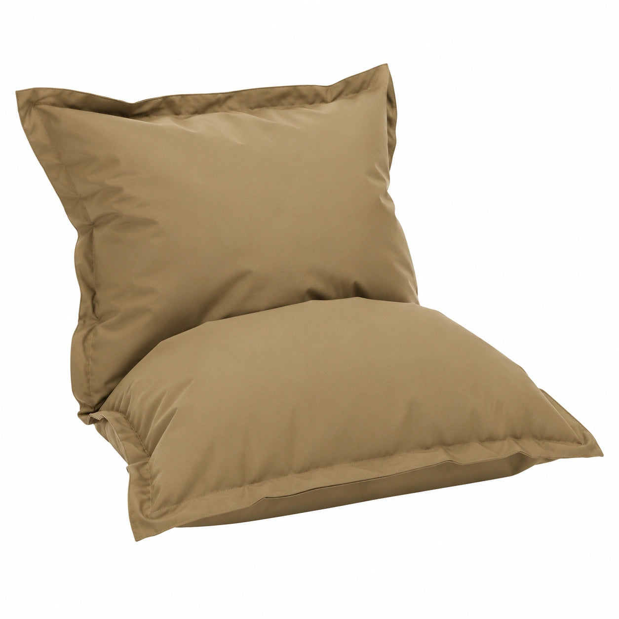 Kinder Sitzsack Outdoor Sako Pouf – Robuster Puff für Kinderzimmer, Entspannung und Wohnungseinrichtung, Größe S, 140x100cm, Tabakfarben