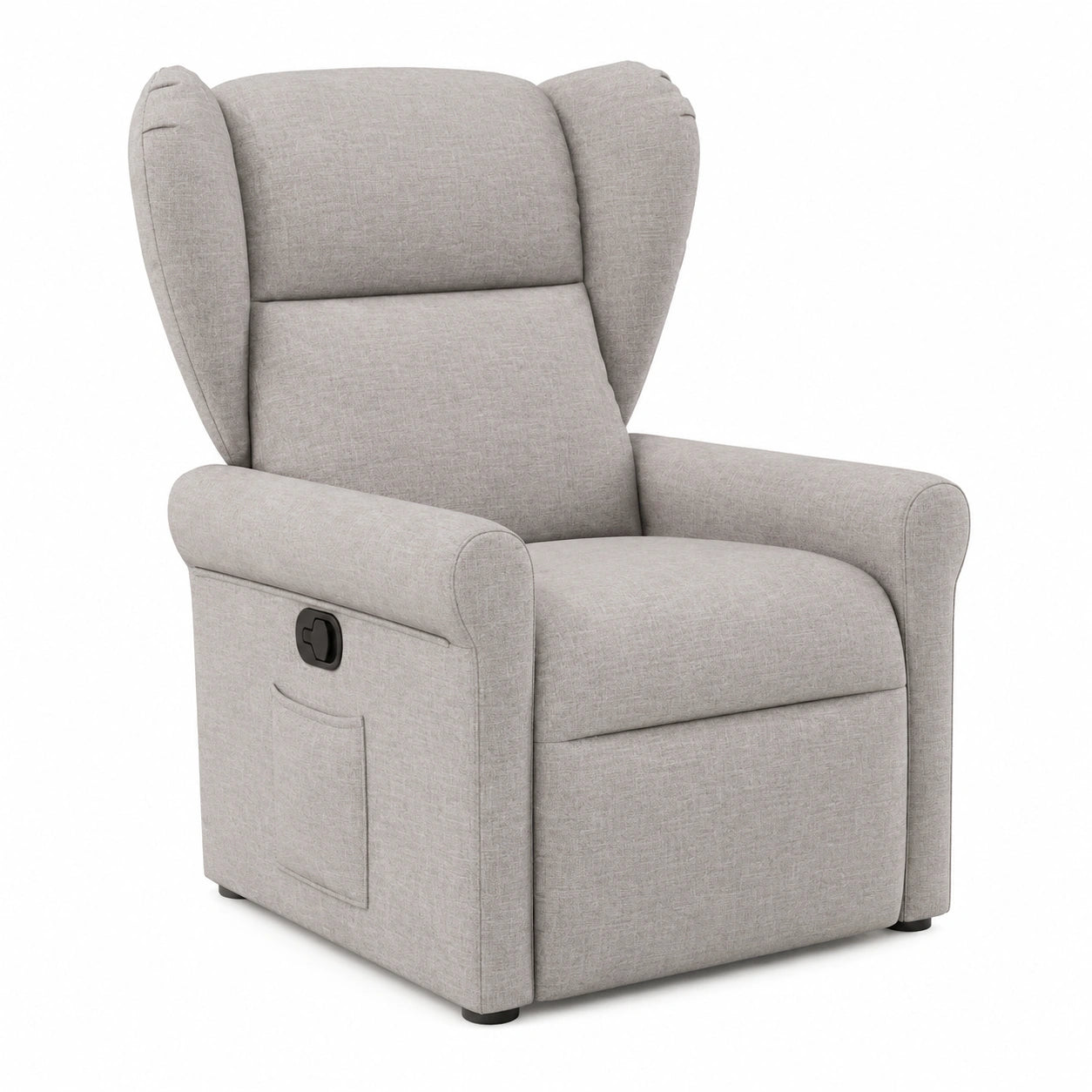 Ergonomischer Relaxsessel mit Verstellfunktion, Taupe, 100% Polyester – Optimaler Komfort für Ihr Wohnzimmer